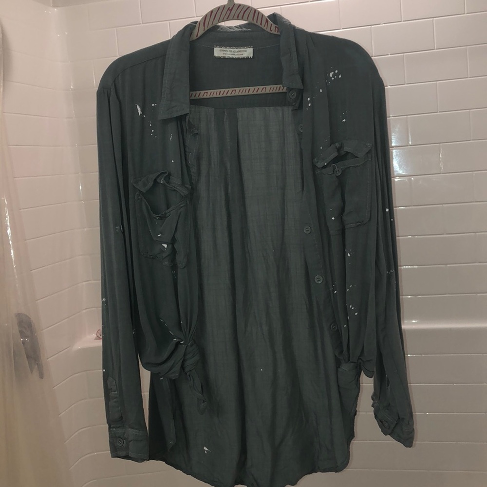 Button up top